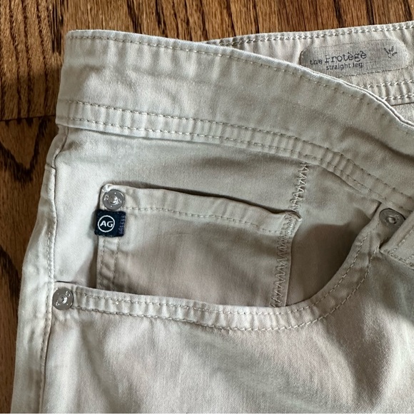 Men’s AG Adriano Goldschmied Khaki Pants 34x34 - Picture 5 of 6